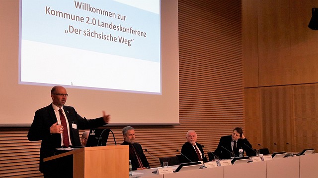 Erste Kommune 2.0-Landeskonferenz in Dresden